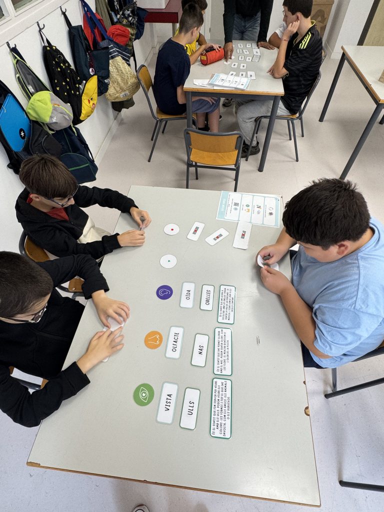 Descobrim els 5 Sentits a Secundària 3!