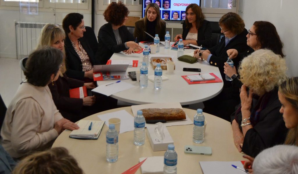 Susana Tarapiella visita Escola ASPROSEAT Centre Pilot Sant Just